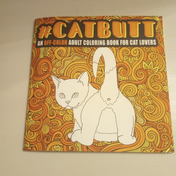 Cat Butt bundle of three adult coloring books - Picture 4 of 9